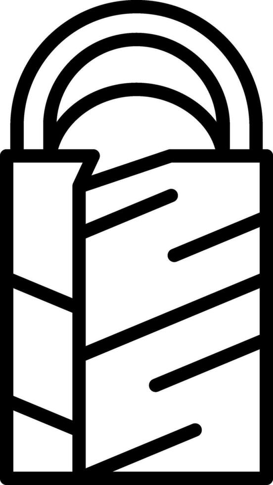 Sleeping bag Vector Icon Design