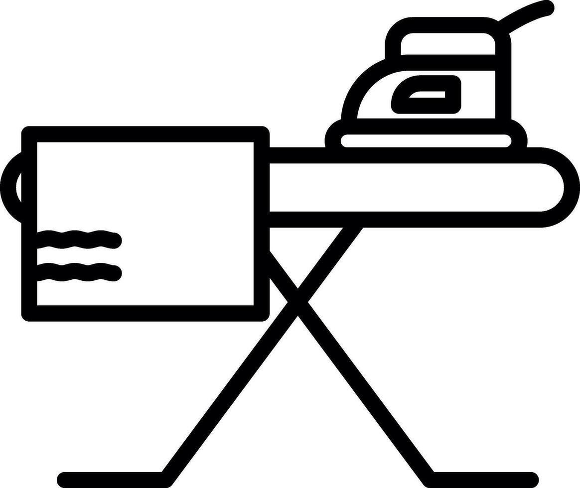 Ironing Vector Icon Design