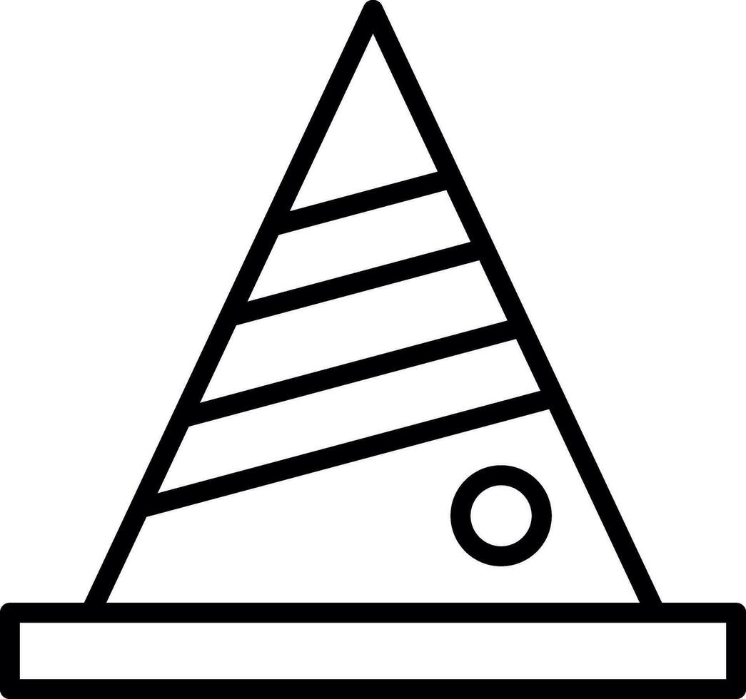 Cone Vector Icon Design