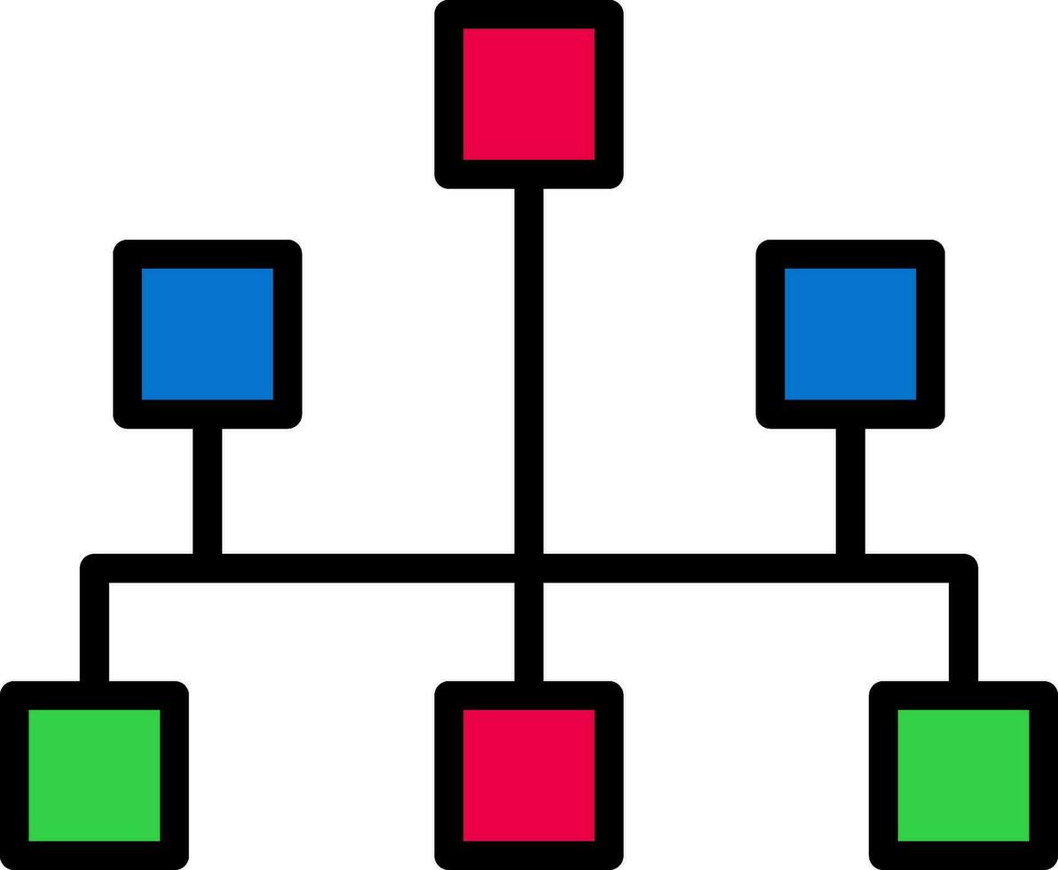 Sitemap Vector Icon Design