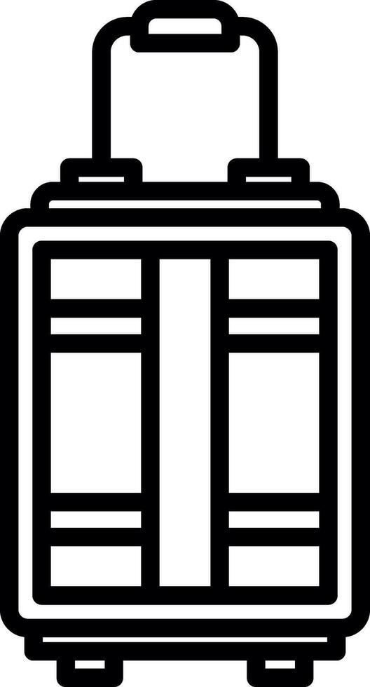 Luggage Vector Icon Design
