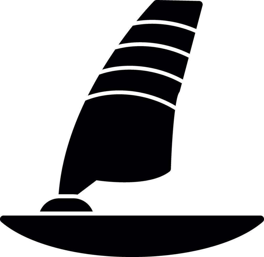 Windsurf Vector Icon Design