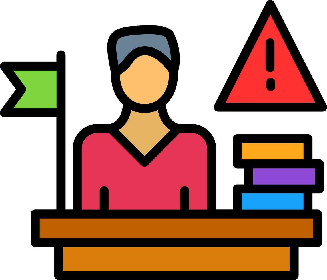 Attention Vector Icon Design