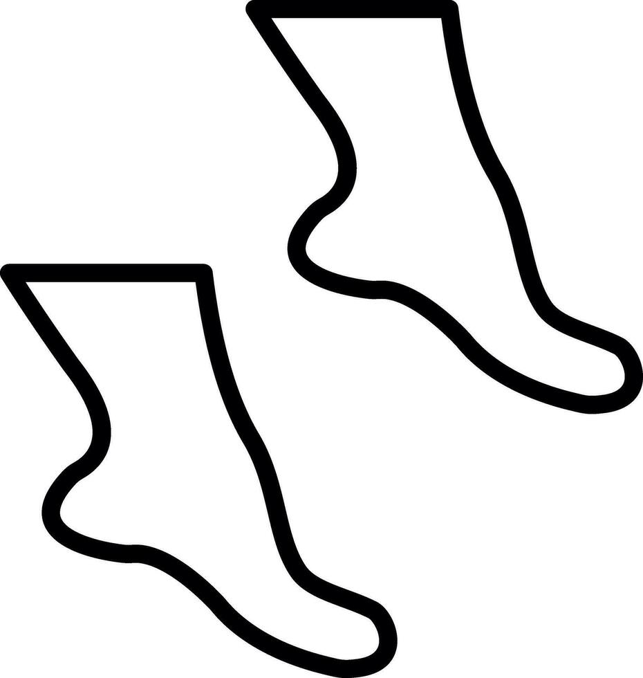 Foot Vector Icon Design