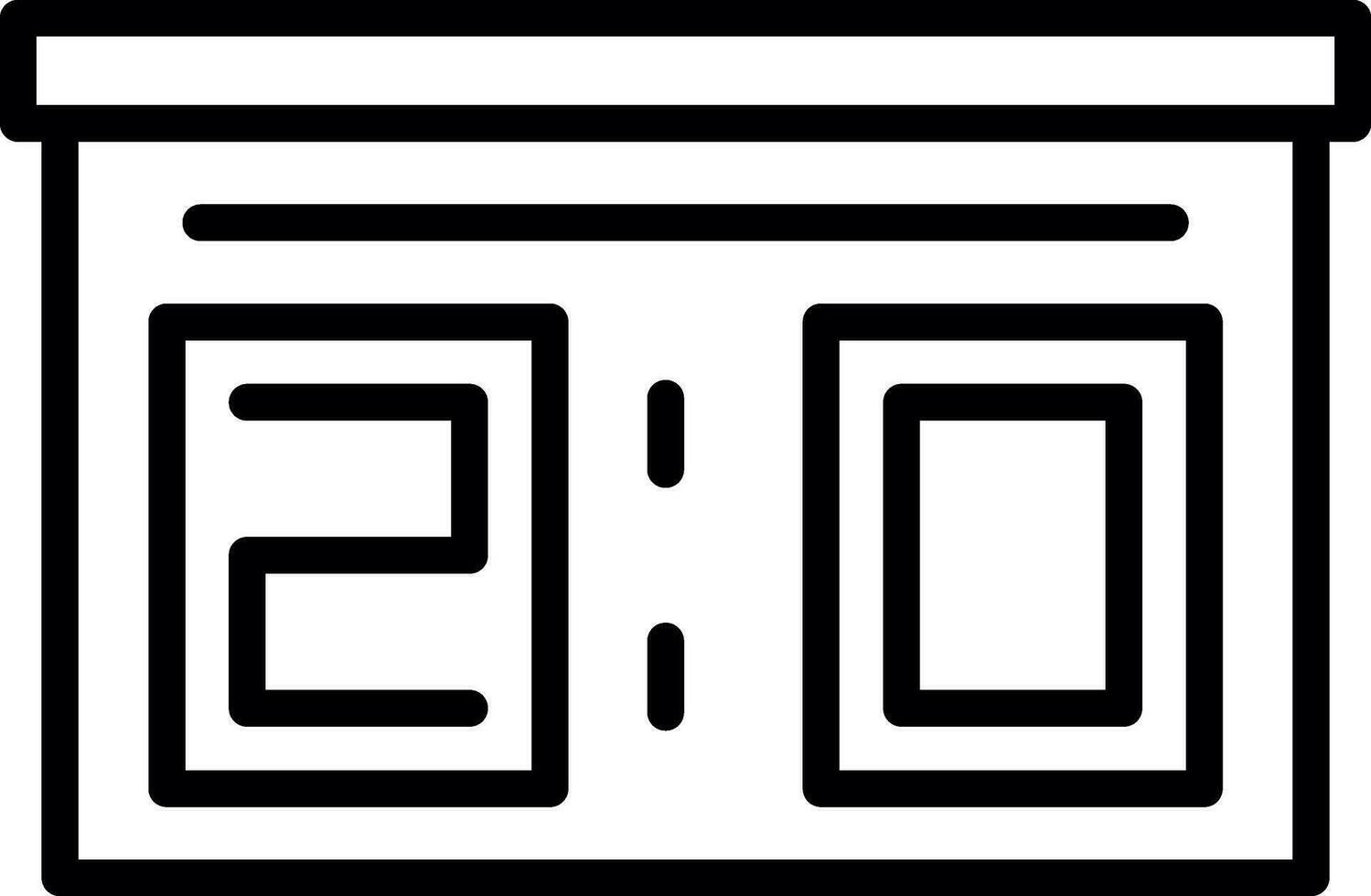 diseño de icono de vector de puntuación