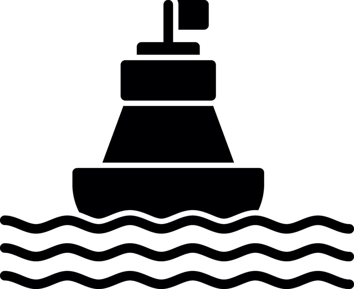 Buoy Vector Icon Design