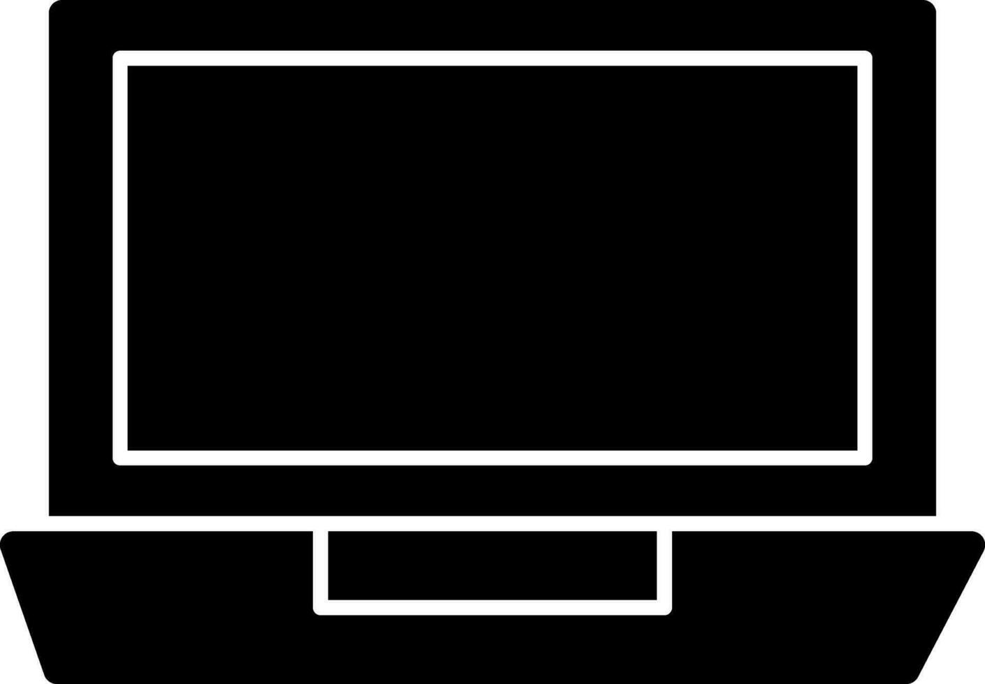 Laptop Vector Icon Design