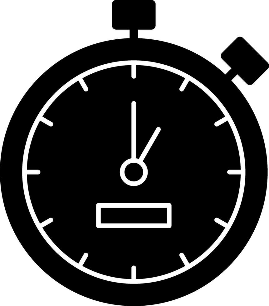 Stopwatch Vector Icon Design