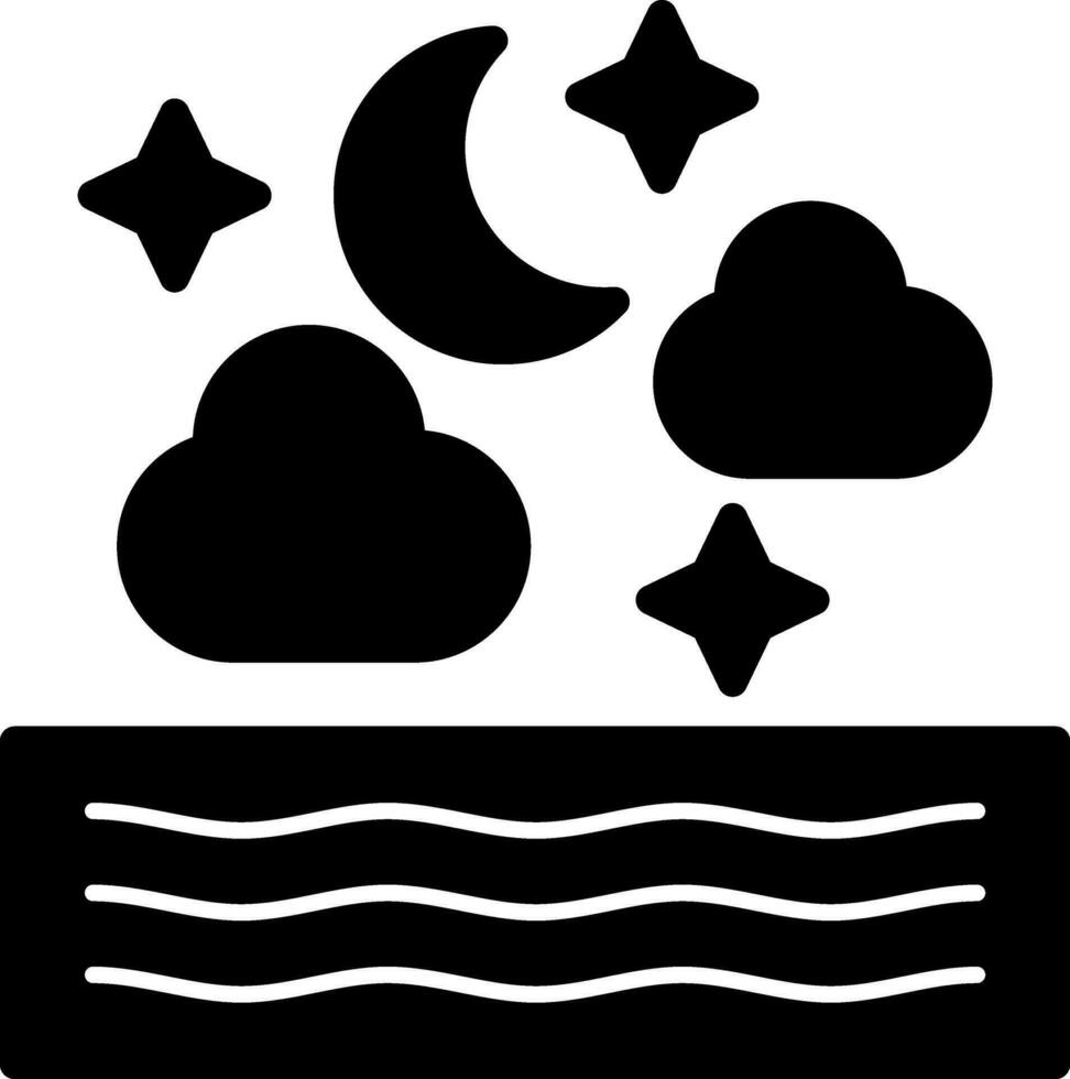 Night Vector Icon Design