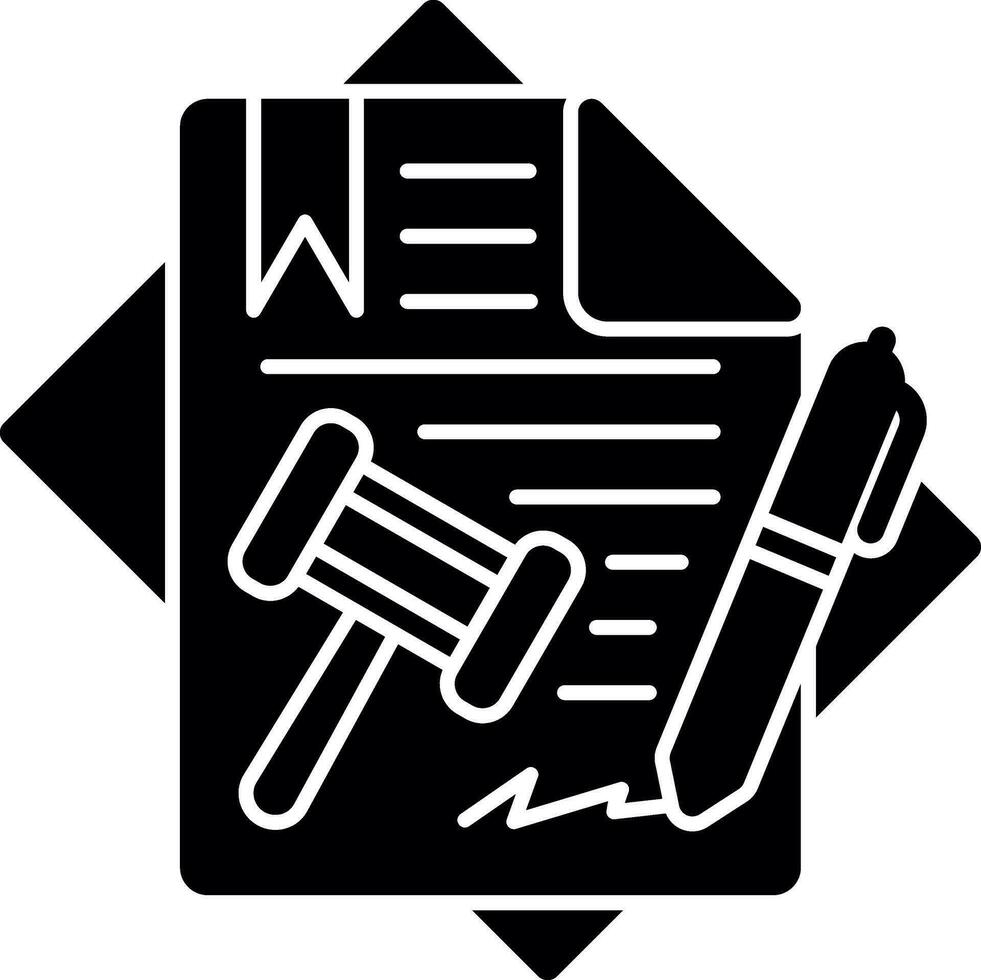 Agreement Vector Icon Design