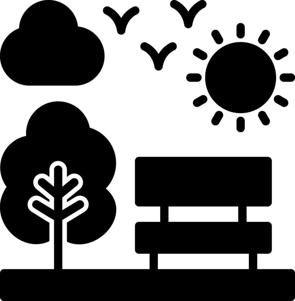 Park Vector Icon Design
