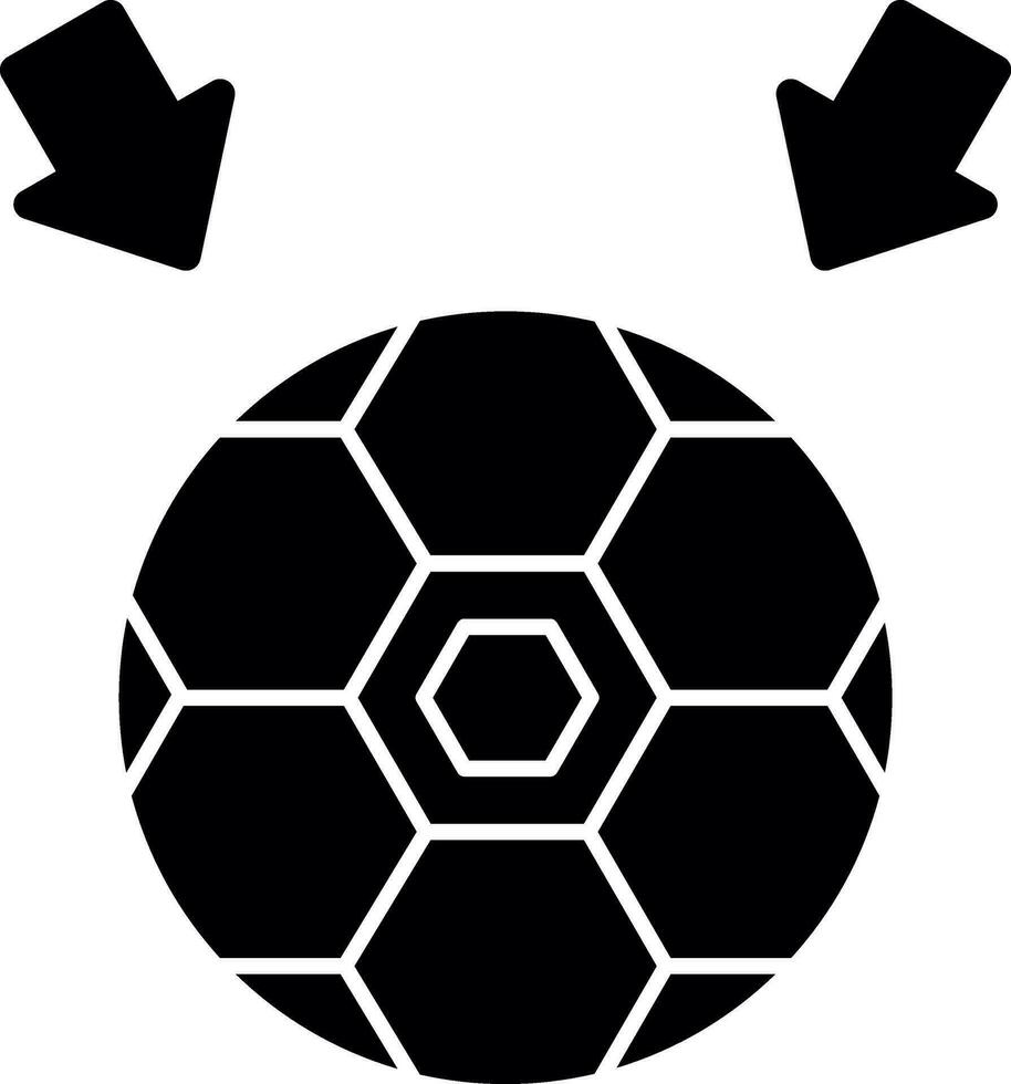 Soccer ball Vector Icon Design