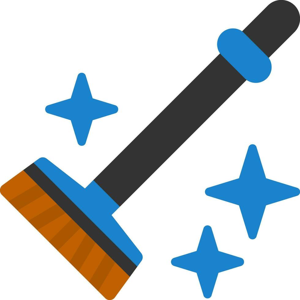 Broom Vector Icon Design