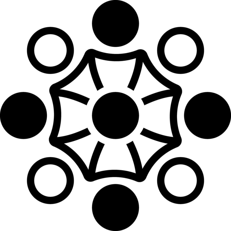 solid icon for support vector