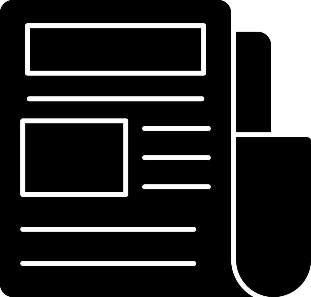 News Vector Icon Design