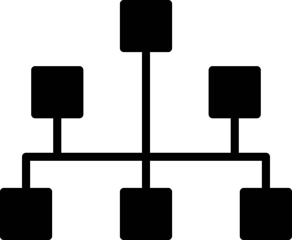 Sitemap Vector Icon Design