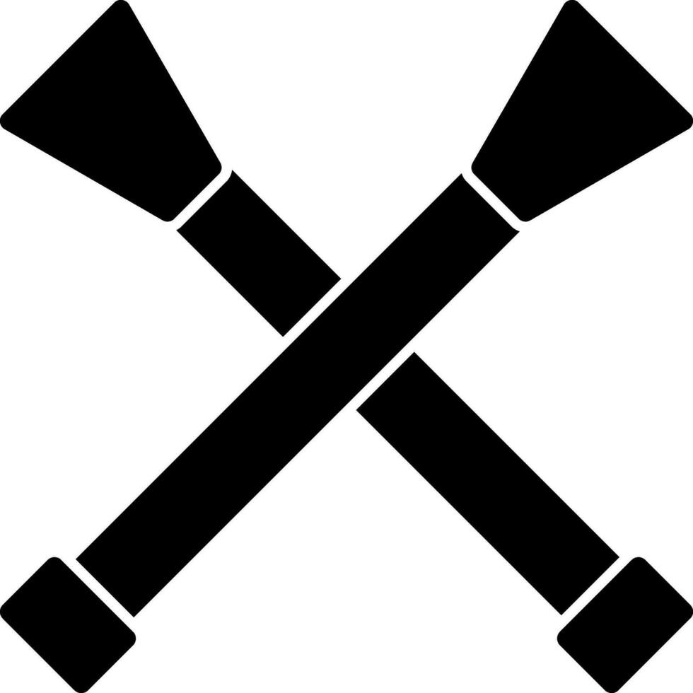 Paddle Vector Icon Design