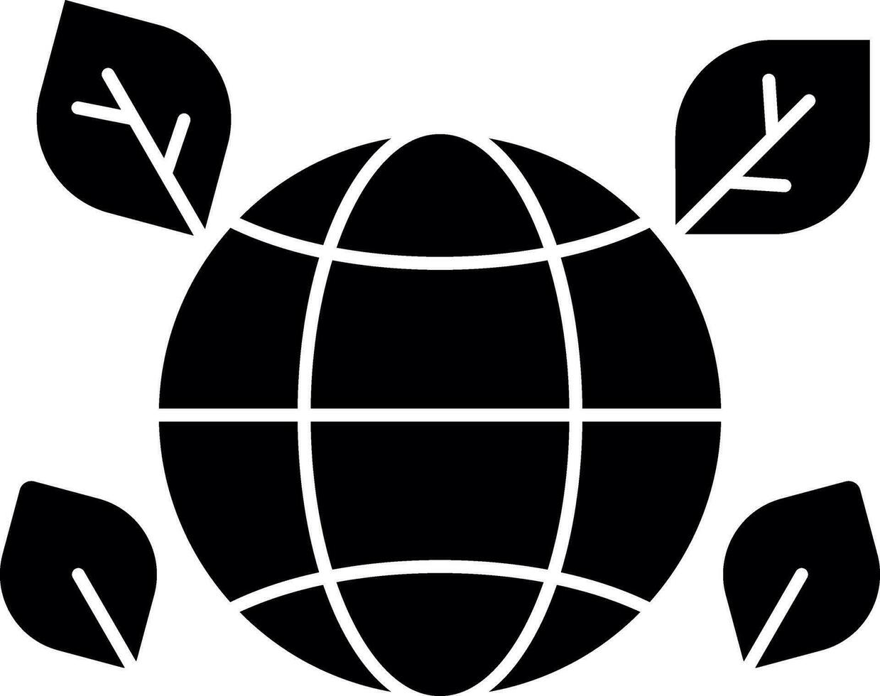 Biosphere Vector Icon Design