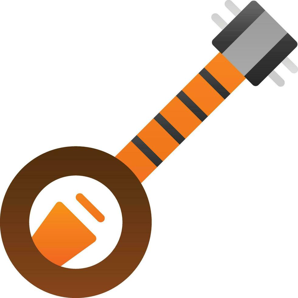 banjo vector icono diseño