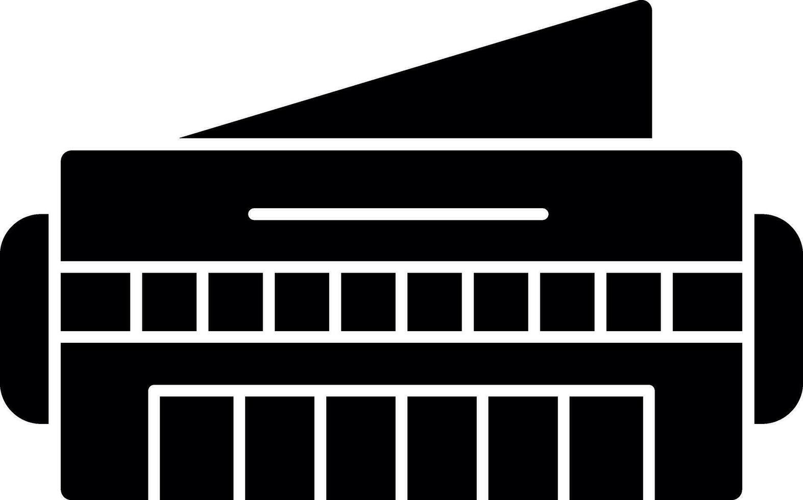 Harmonica Vector Icon Design