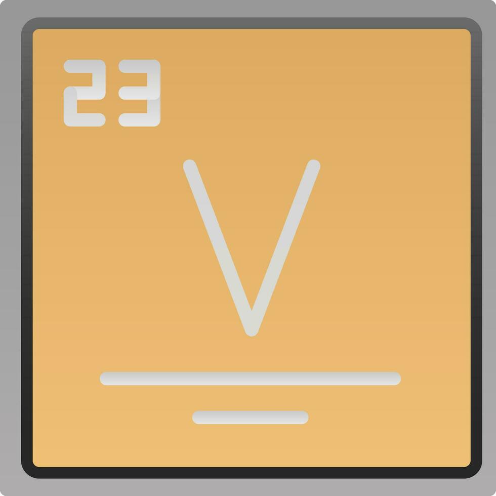 Vanadium Vector Icon Design
