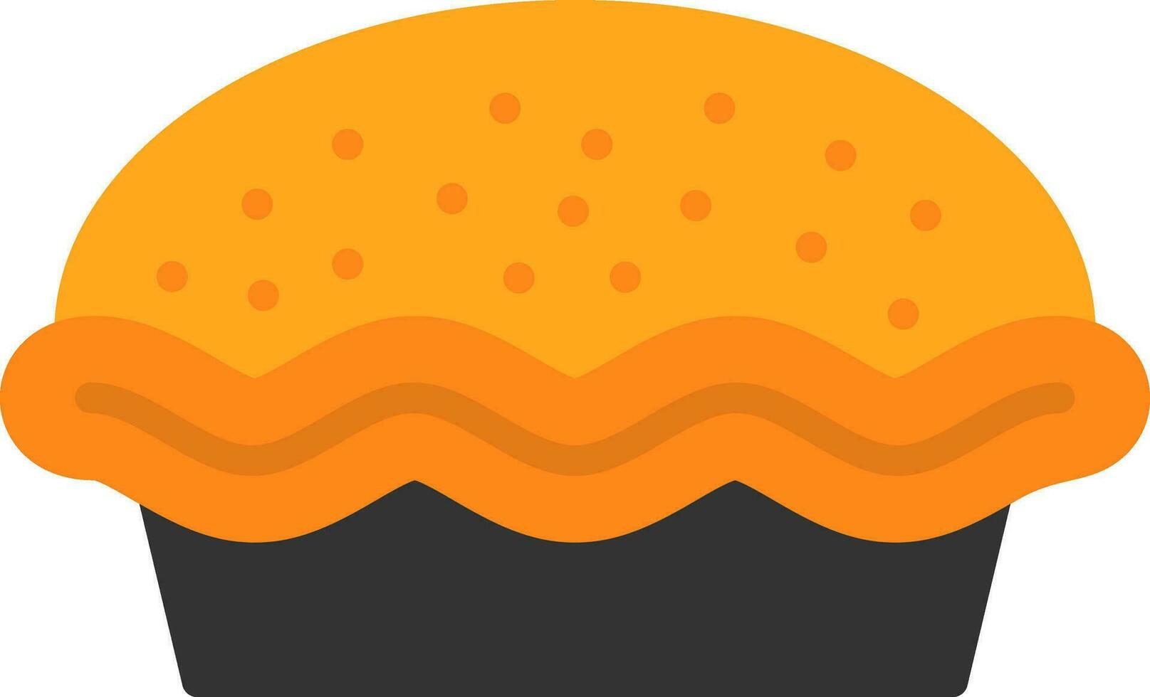 Pie Vector Icon Design