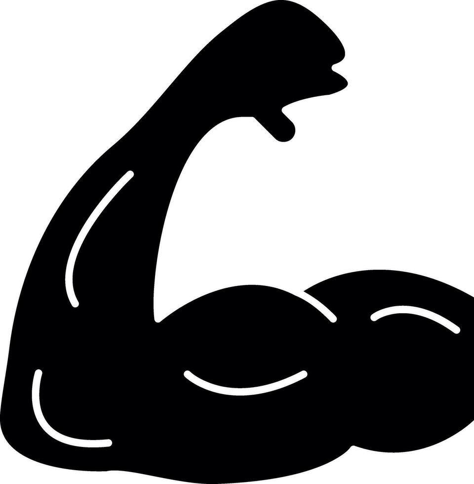 Bicep Vector Icon Design