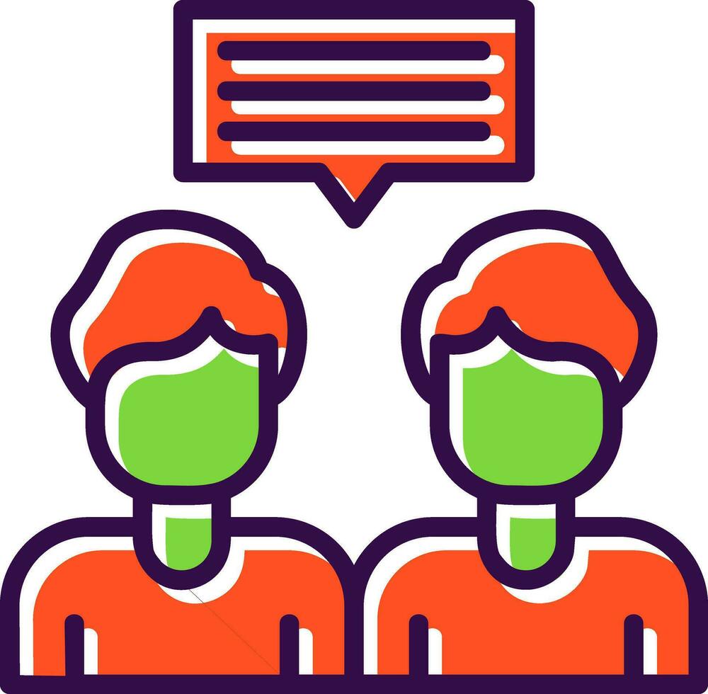 Consultation Vector Icon Design