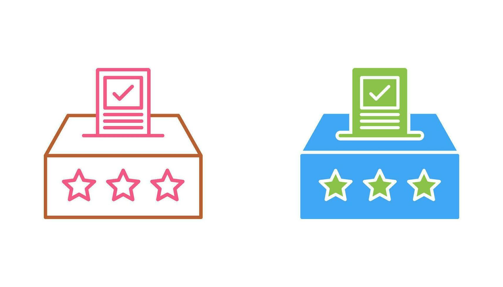 Ballot Vector Icon