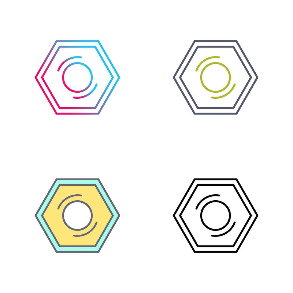 Nut Vector Icon