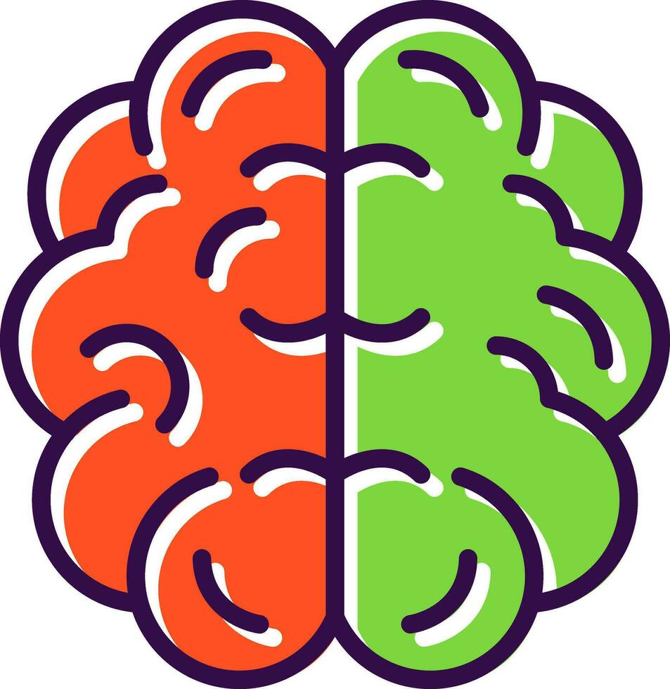 Brain Vector Icon Design