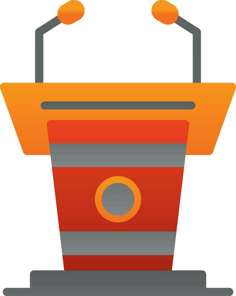 Podium Vector Icon Design