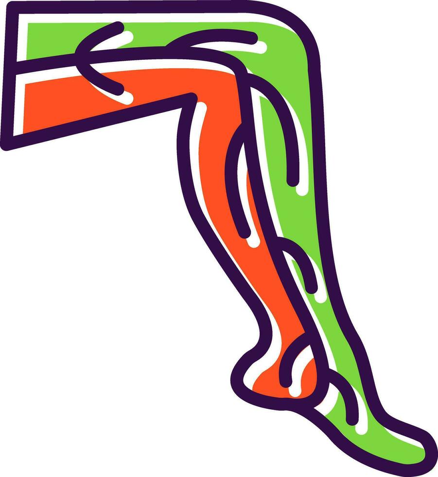 Veins Vector Icon Design