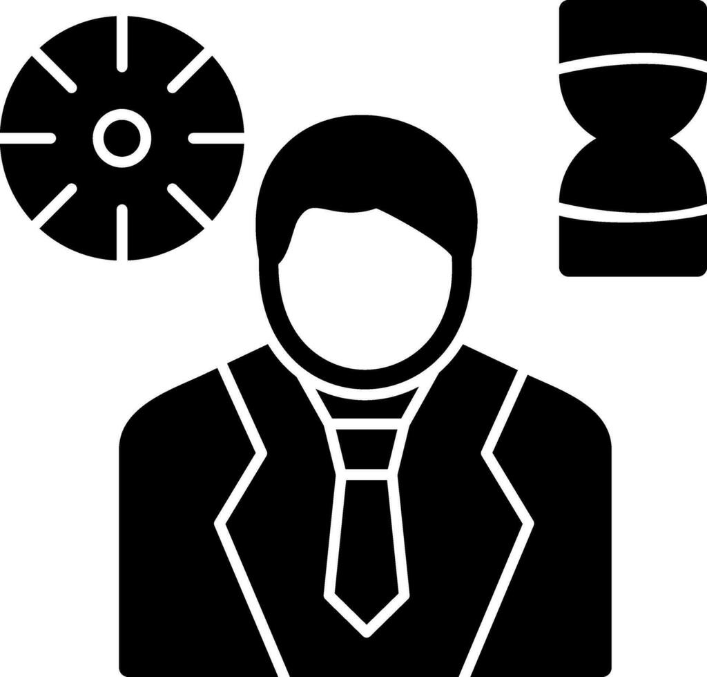 diseño de icono de vector ocupado