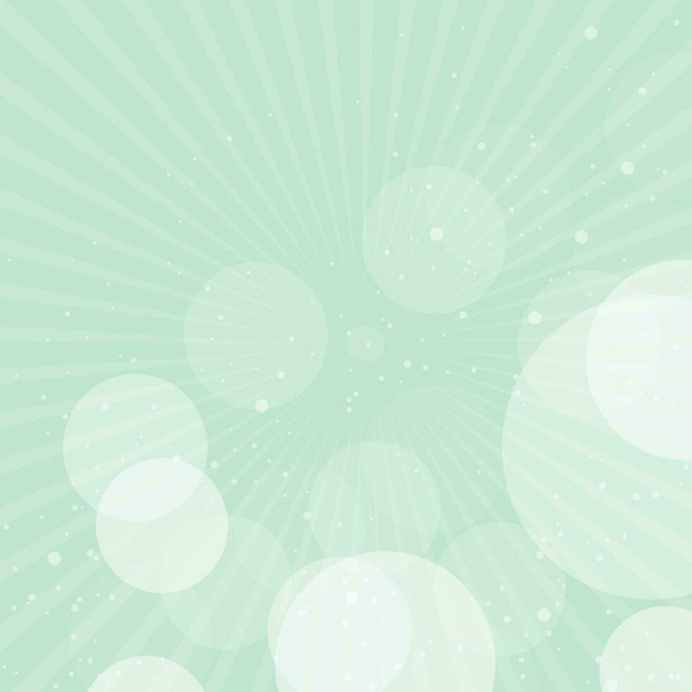 Circle on abstract rays background. vector