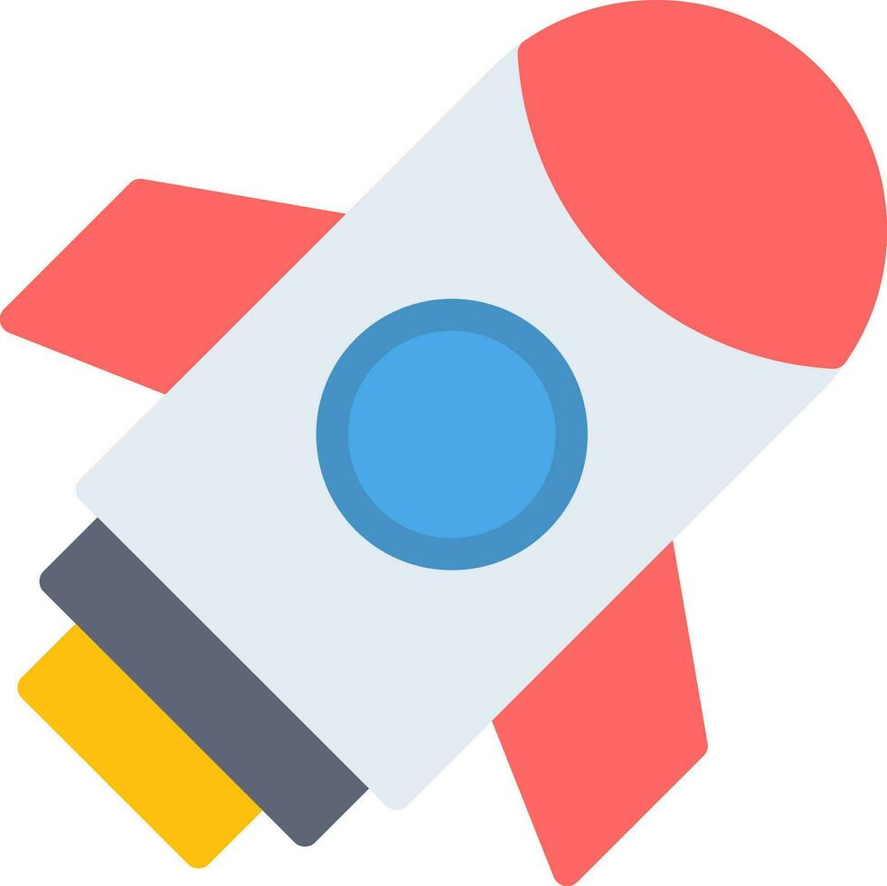 Rocket Vector Icon Design