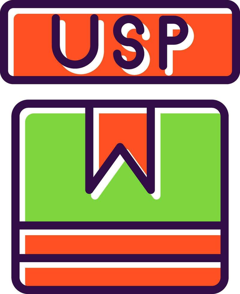 usp vector icono diseño