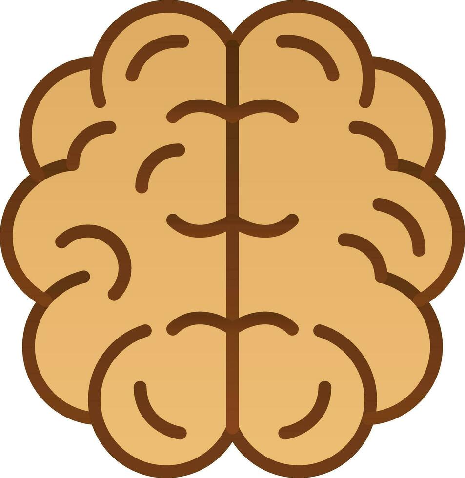 Brain Vector Icon Design