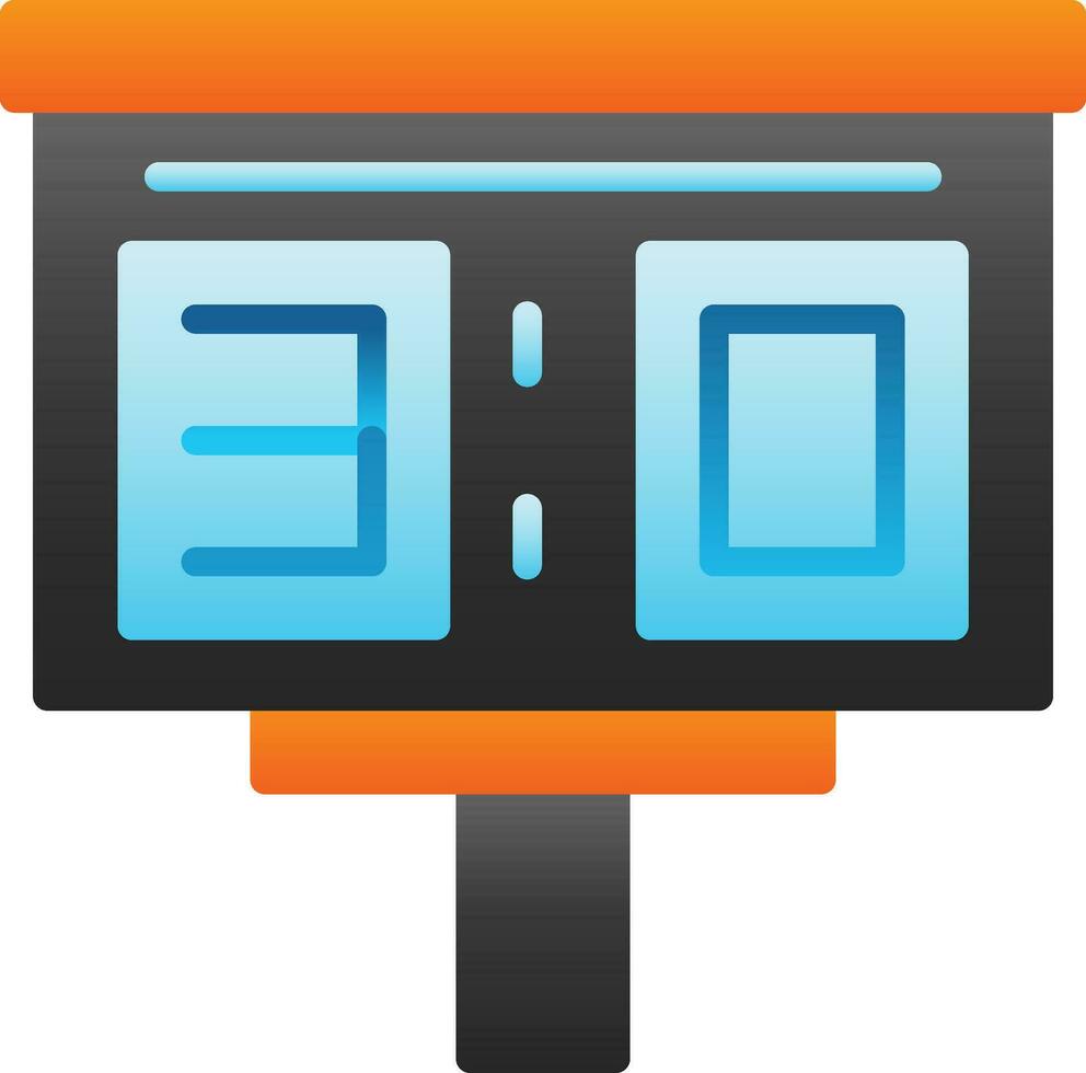 Score board Vector Icon Design