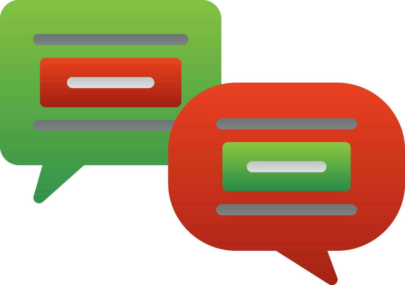 Conversation Vector Icon Design