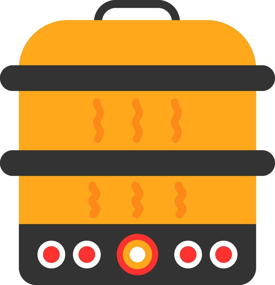 Steamer Vector Icon Design