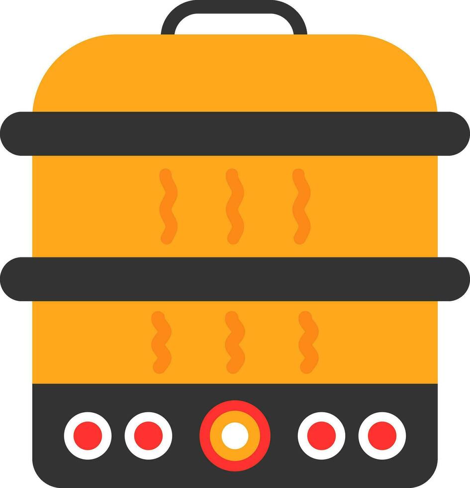 Steamer Vector Icon Design