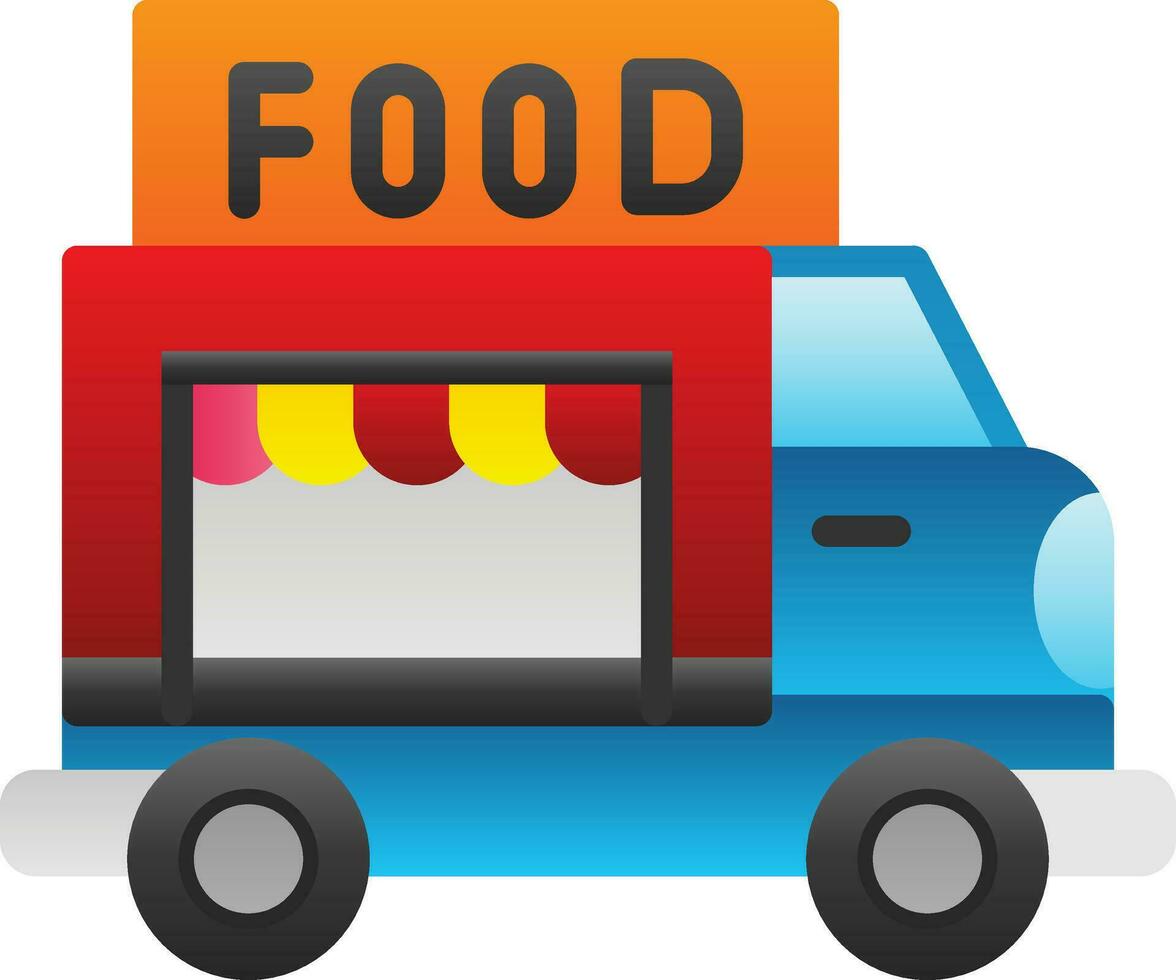 Food truck Vector Icon Design