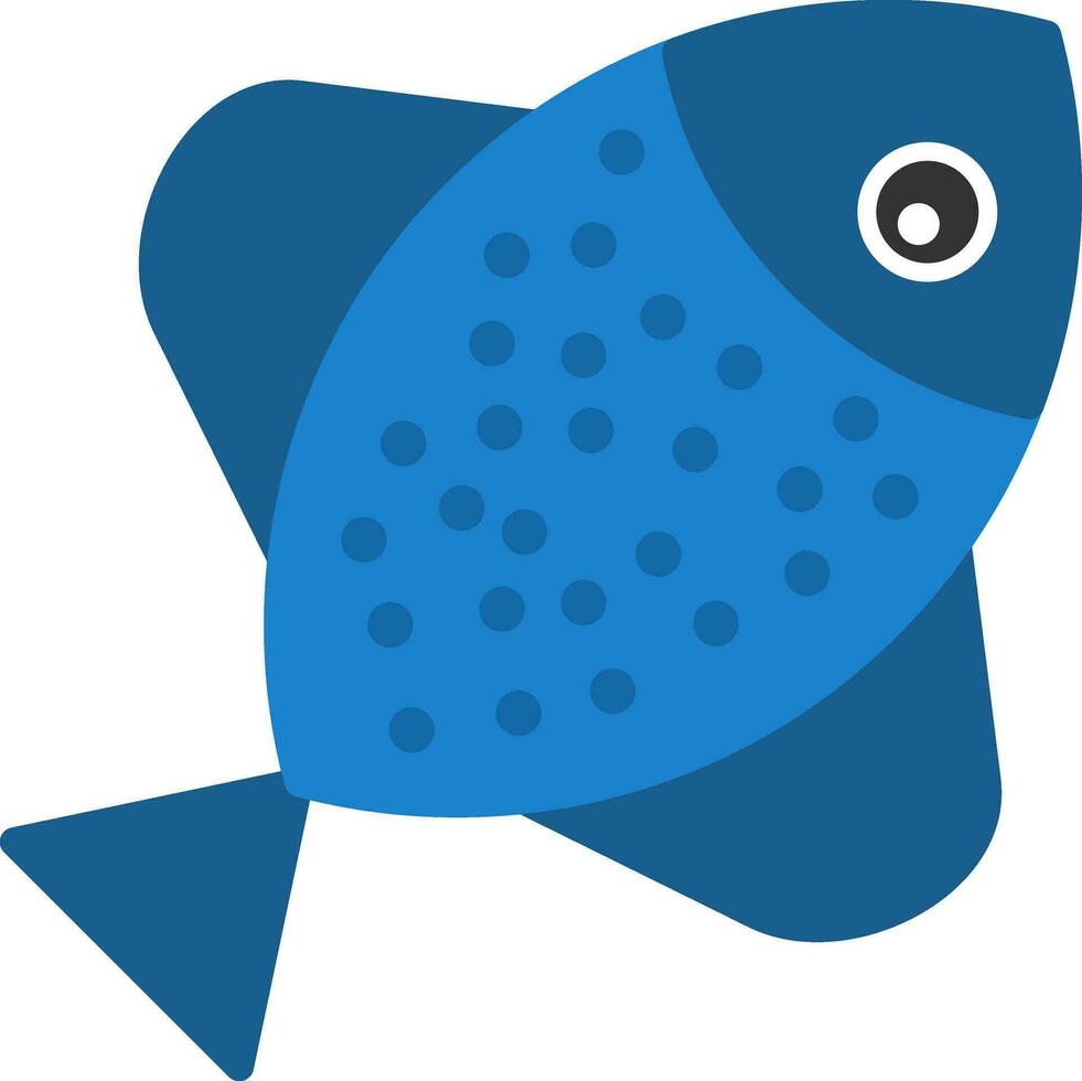 diseño de icono de vector de pescado