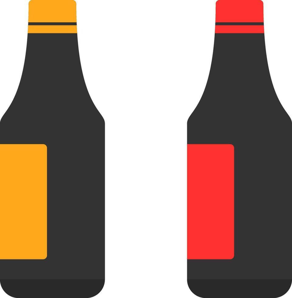 Beer bottle Vector Icon Design