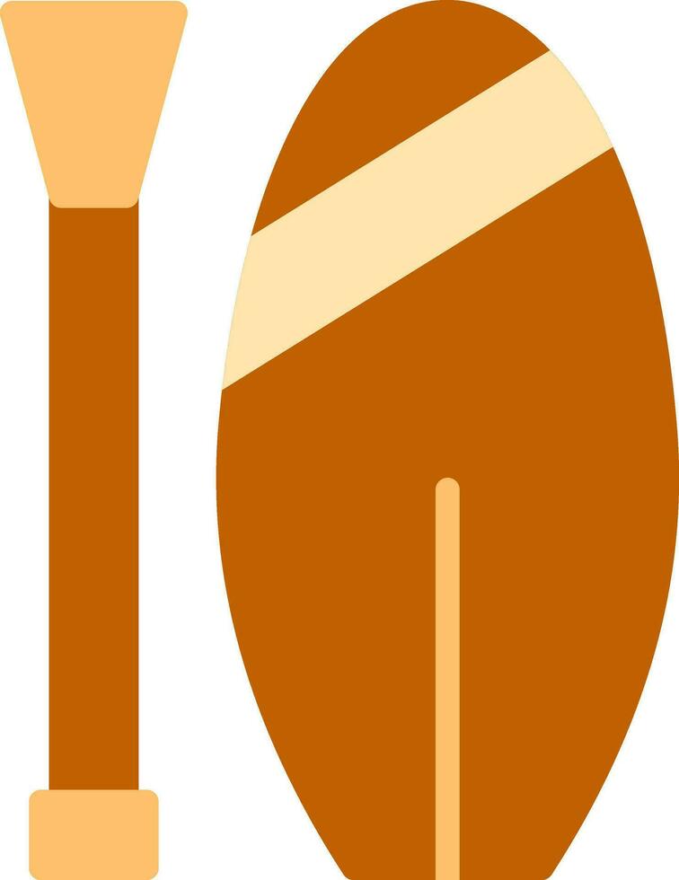 Paddle board Vector Icon Design