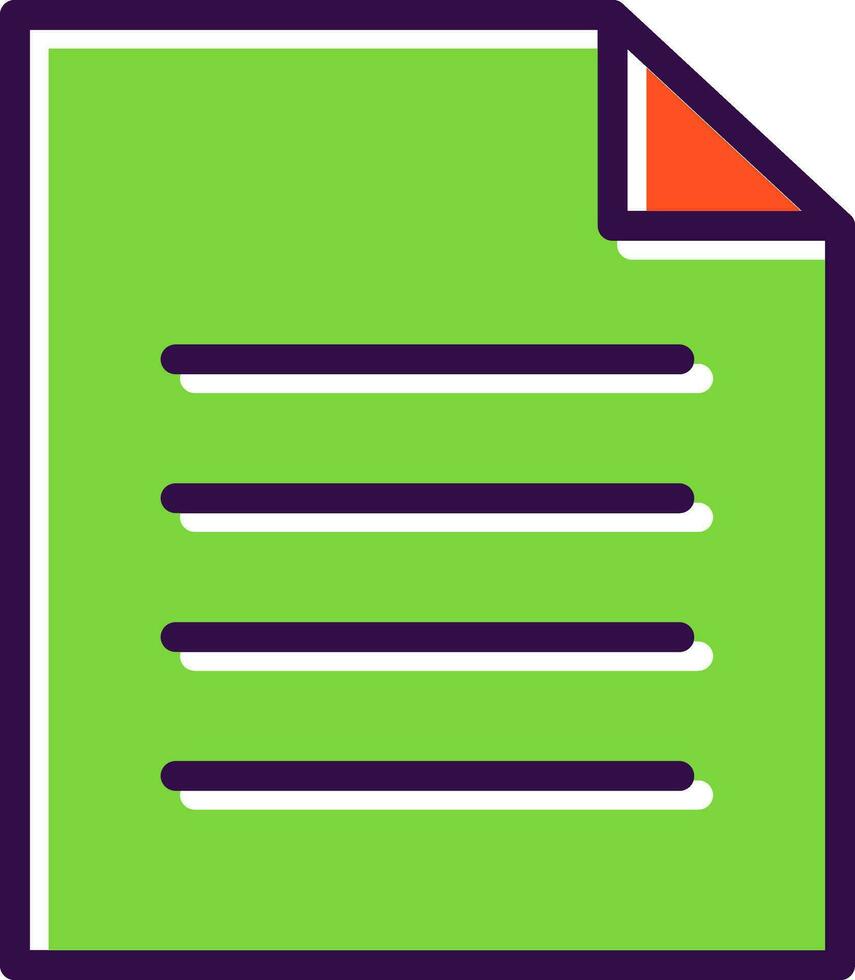 Sheet Vector Icon Design