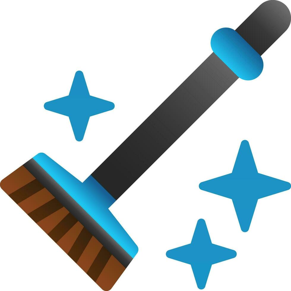 Broom Vector Icon Design