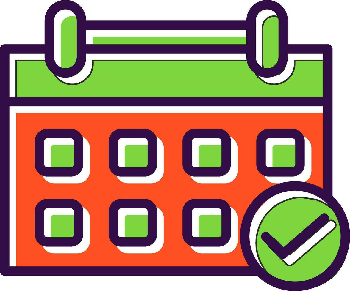 Calendar Vector Icon Design