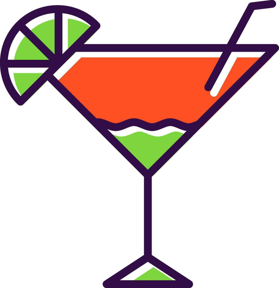 Martini Vector Icon Design